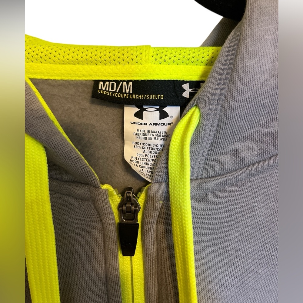 Under Armour Loose Sweater Zip View 3